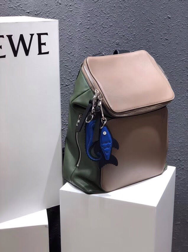 LOEWE包包 羅意威新款雙肩包 羅意威男士後背包  tcl1249